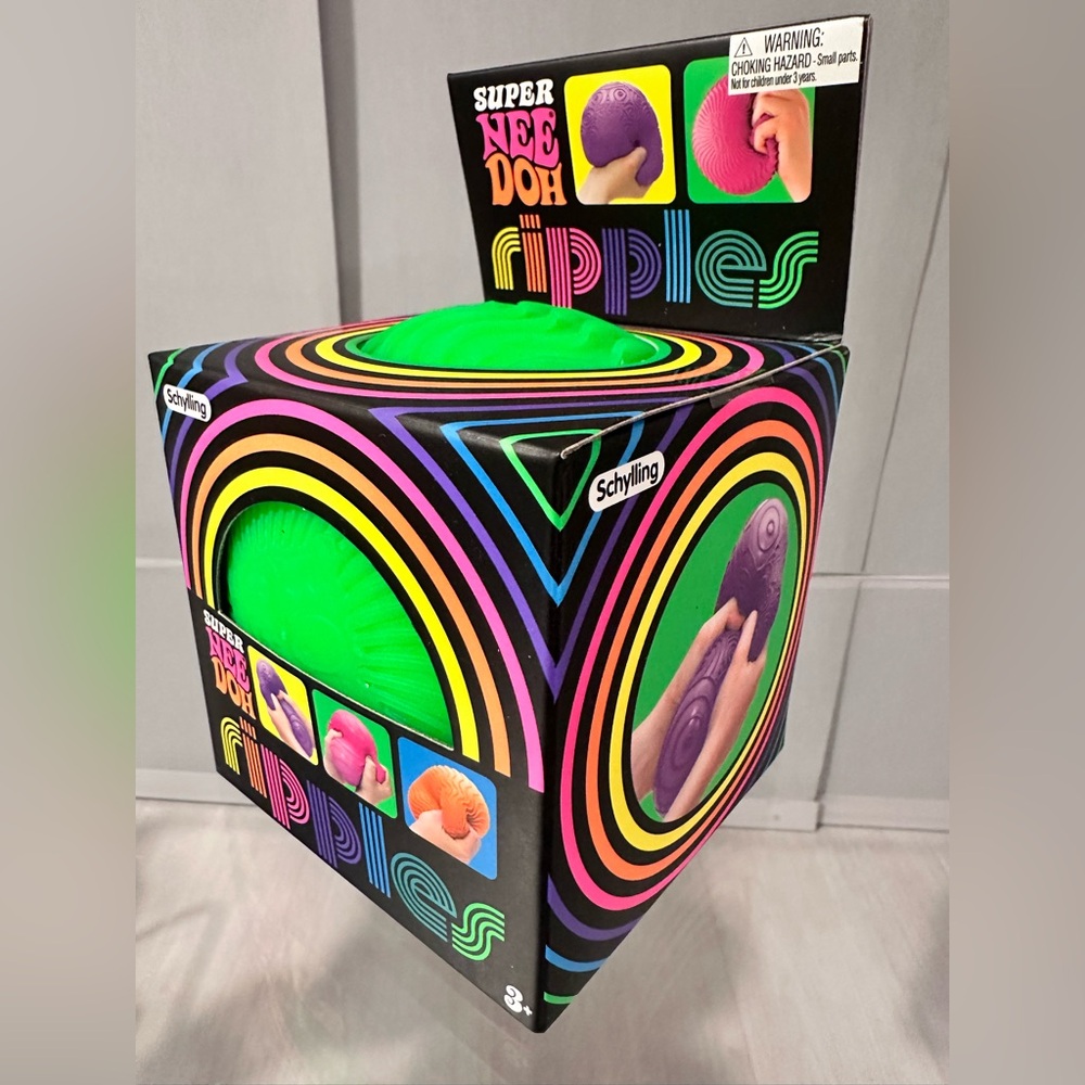 NEW Super Nee Doh Ripples 4.5inch - Green